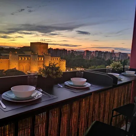 Appartement La Balconada De La Aljaferia Con Parking Privado à Saragosse Extérieur photo